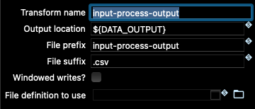 Apache Hop variables